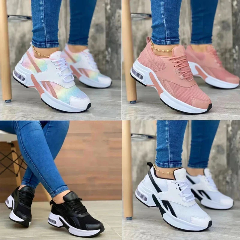 Baskets de course respirantes pour femmes - image de produit 2