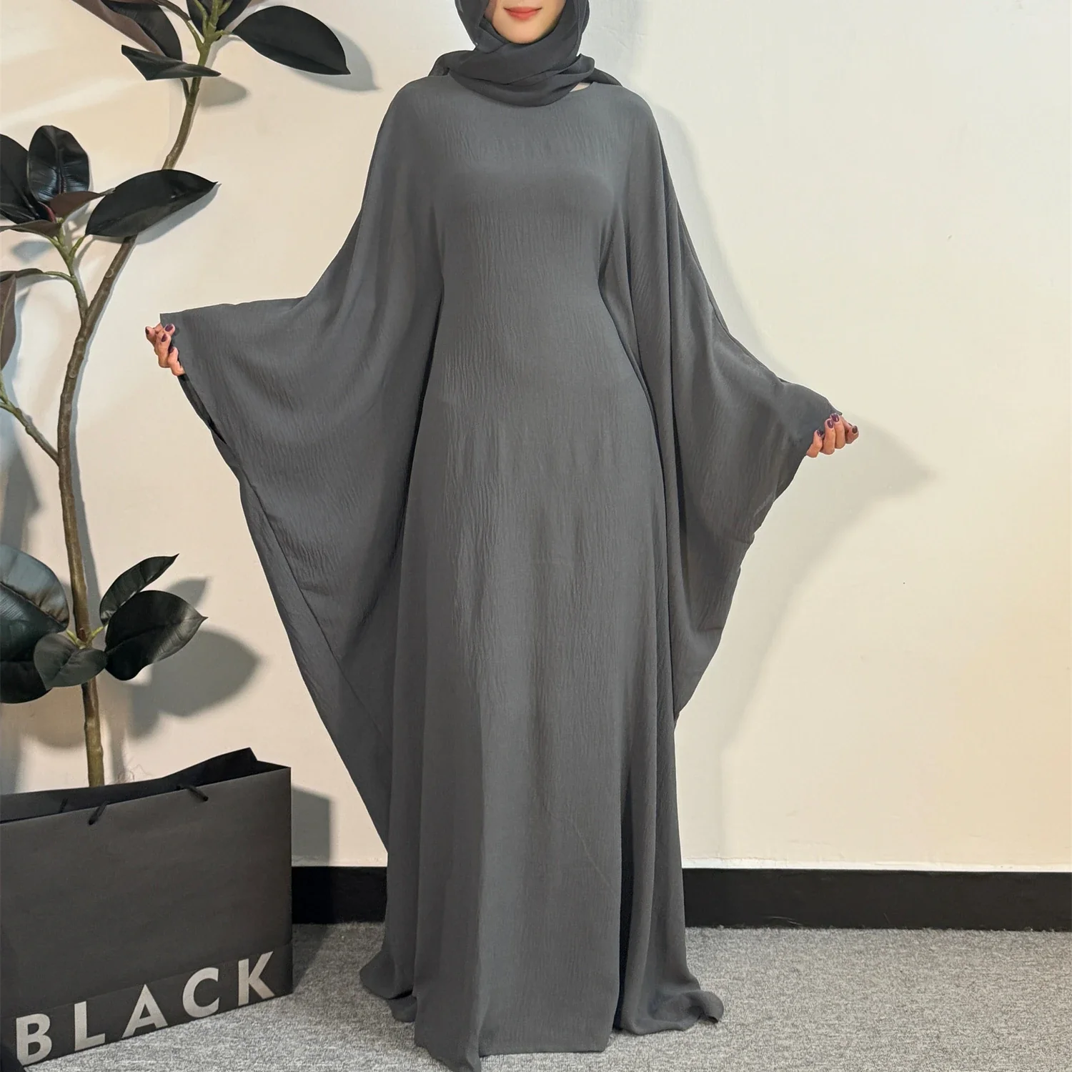 Robes Maxi Abayas pour femmes musulmanes - Robes Ramadan islamique - image de produit 9