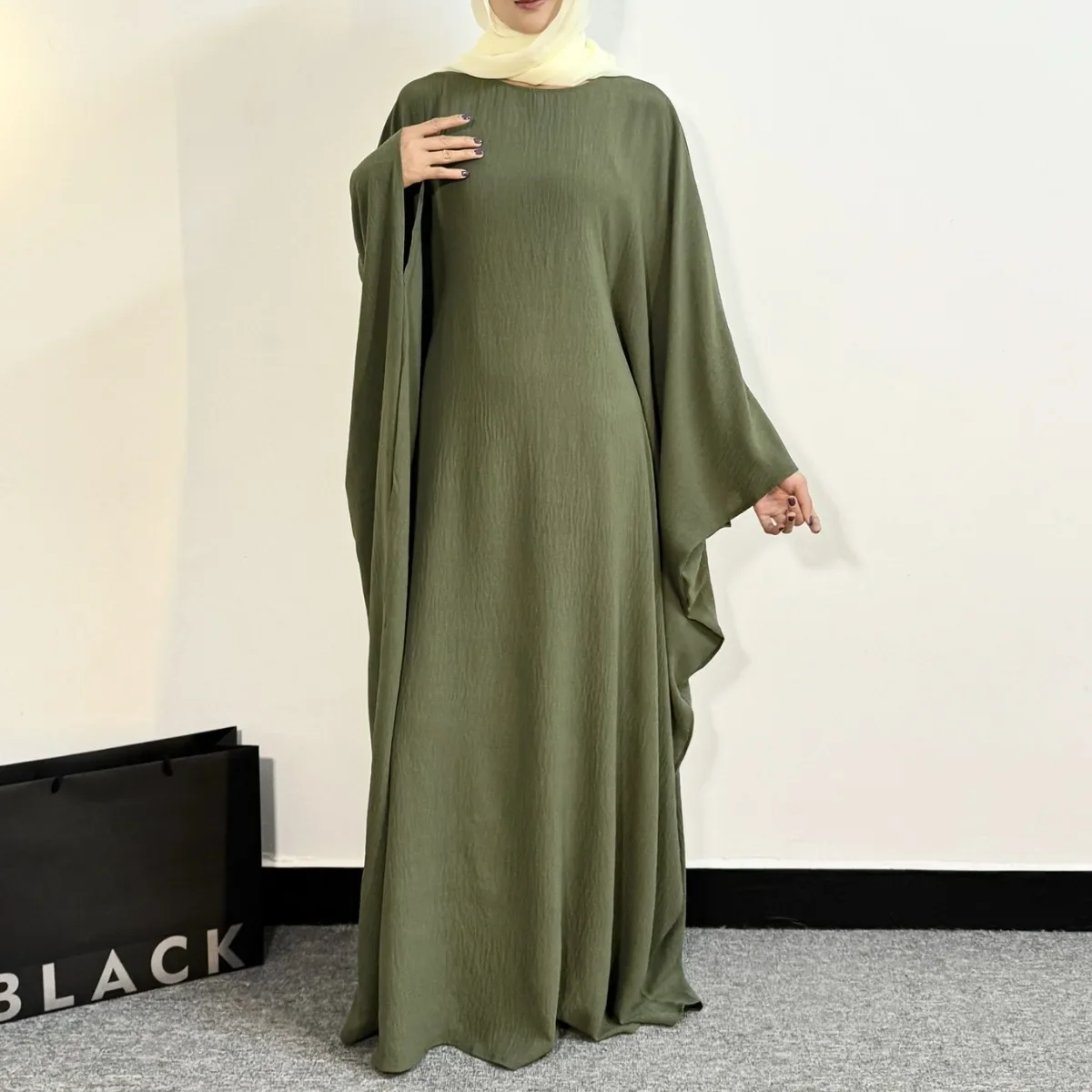 Robes Maxi Abayas pour femmes musulmanes - Robes Ramadan islamique - image de produit 3